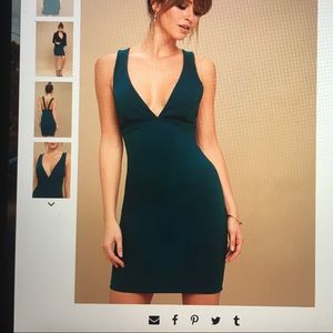 Teal Blue Sleeveless Bodycon Dress!! New with tags